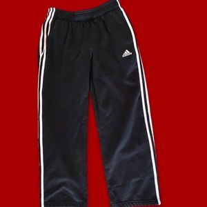 Adidas Warmup/Workout Athletic Pants, Fleece Lined, Youth Large 14/16